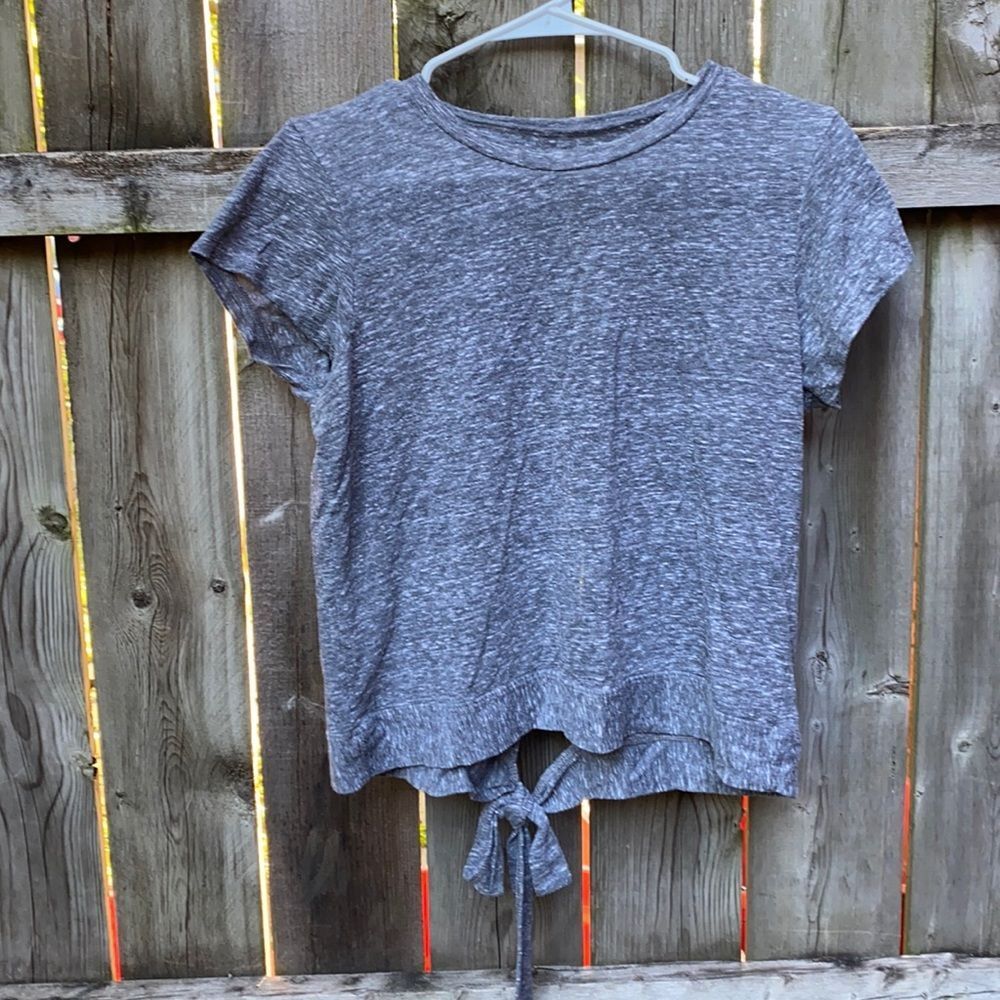 Gray Tye top One Size